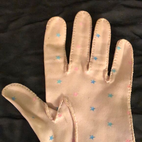 Vintage Madeleine Debs Ladies Gloves Stars Small - Picture 12 of 16
